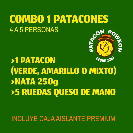 COMBO 1 PATACONES